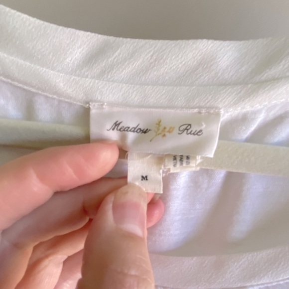 Meadow Rue Anthropologie Tee M VGUC - Picture 3 of 4